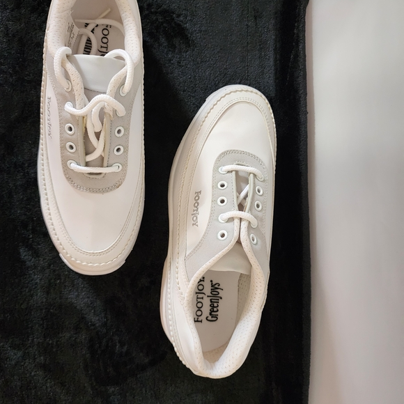 FootJoy White and Gray Athletic Shoes - Picture 4 of 6